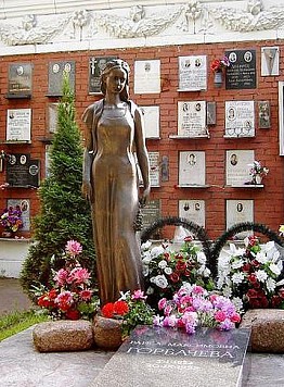 Il sepolcro di Raissa Gorbaciova (moglie di Michail Gorbaciov) - Guida a Mosca