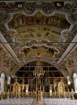 L'addobbo della cattedrale di refettorio con la Chiesa d'Assunzione - Guida a Mosca