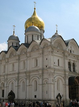 La Cattedrale d'Arcangelo Michele del Cremlino - Guida a Mosca