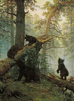 Il dipinto di Shishkin 'La mattina in una foresta di pini' - Guida a Mosca