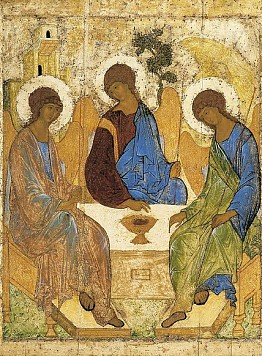 Il dipinto di Andrey Rublev  'Santa Trinità' - Guida a Mosca
