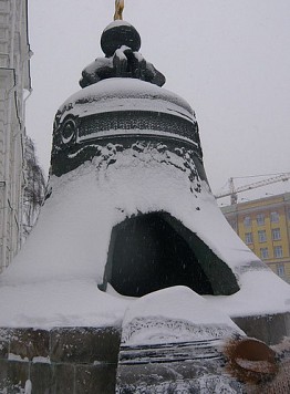La Campana della Zarina d'inverno - Guida a Mosca