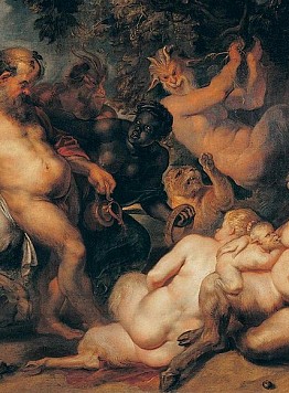 Il dipinto di Pieter Rubens  'Il Baccanale' - Guida a Mosca