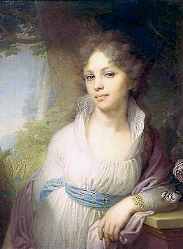 Il ritratto di Maria Lopuchina del pittore Borovikovskiy - Guida a Mosca