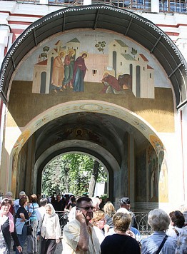 L'entrata nel Monastero di San Sergio - Guida a Mosca