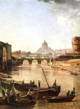 Il dipinto di Silvestr Scedrin 'Nuova Roma. Castel Sant'Angelo' - Guida a Mosca