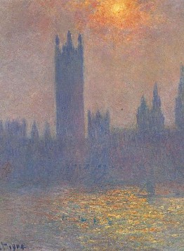 Il dipinto di Claude Monet 'Il Palazzo di Londra' - Guida a Mosca