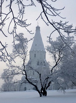 Chiesa d'Ascensione d'inverno - Guida a Mosca