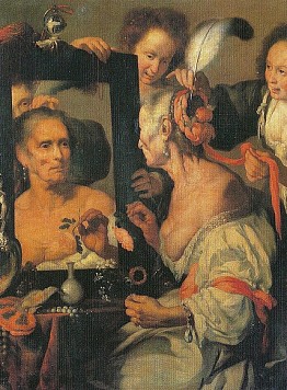 Il dipinto di Bernardo Strozzi 'Vecchia civetta allo specchio' - Guida a Mosca