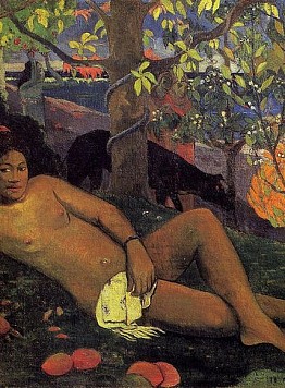 Il dipinto di Paul Gauguin 'La moglie di un Rè' ('La donna dei manghi') - Guida a Mosca