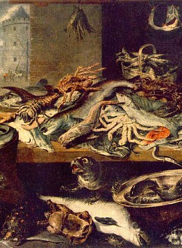 Il dipinto di Frans Snyders 'Bottega del Pesce' - Guida a Mosca
