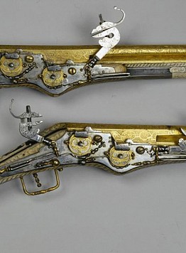 Le pistole a doppia canna, Germania 1580 - Guida a Mosca