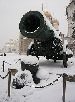 Il Cannone dello Zar d'inverno - Guida a Mosca