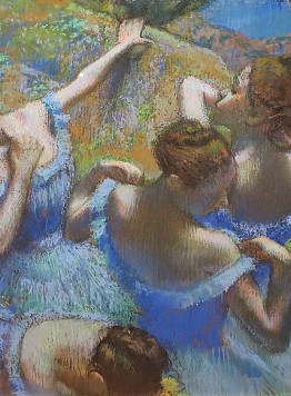 Il dipinto di Edgar Degas 'Ballerine dietro le quinte' - Guida a Mosca
