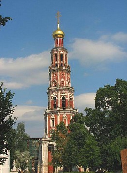 Il campanile del Convento Novodeviciy - Guida a Mosca