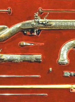 Set dei armamenti di ricompensa, Francia 1814 - Guida a Mosca