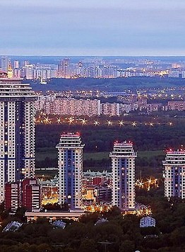 Uno dei nuovi quartieri residenziali - Guida a Mosca
