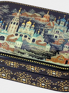 Scatoletta laccata di Choluj - Guida a Mosca